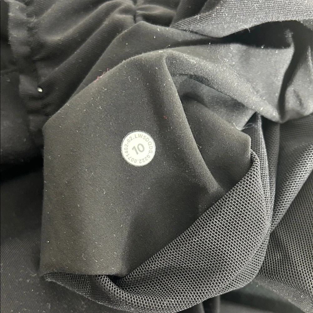 Lulu Lemon Black Ankle Jogger Pants 10 - Picture 7 of 7